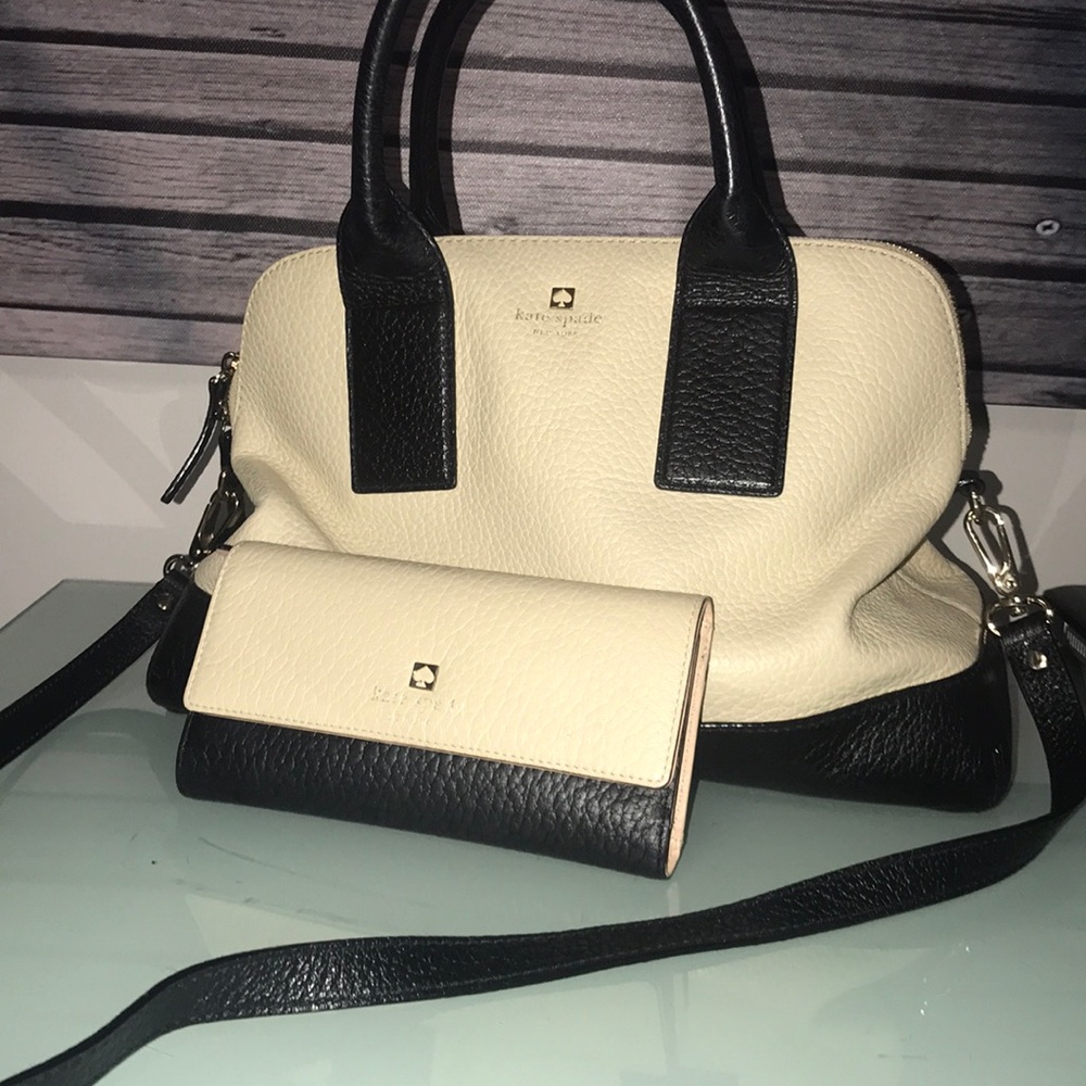 Kate Spade Handbag & Matching Wallet